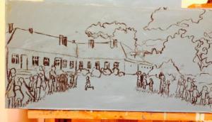 2. The Hostage Game at Ogra Gypsy Village Sketch