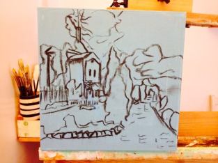 8. Sighisoara Tower Sketch